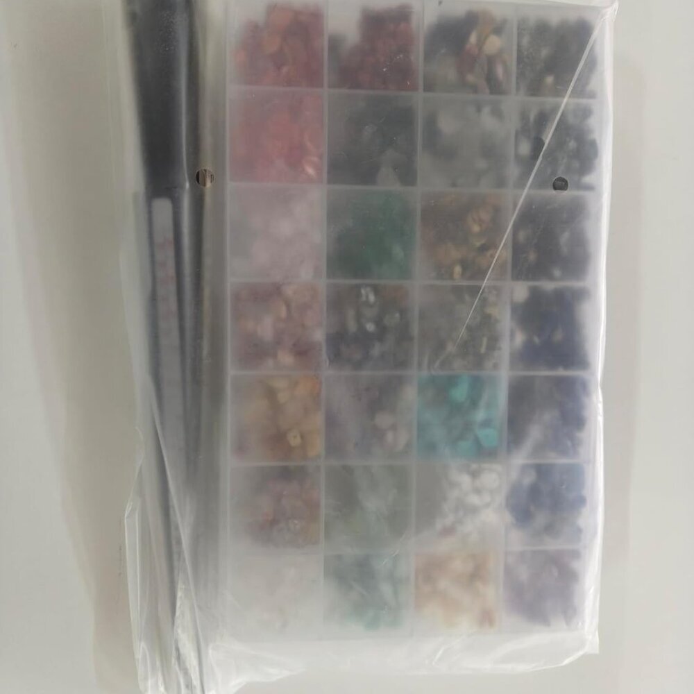 Jewelry Making Kits for Adults Women with 28 Colors Crystal Beads, 1660Pcs Cryst - Picture 11 of 13